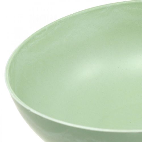 Prodotto Ciotola decorativa verde pastello in plastica da tavola primavera Ø20cm