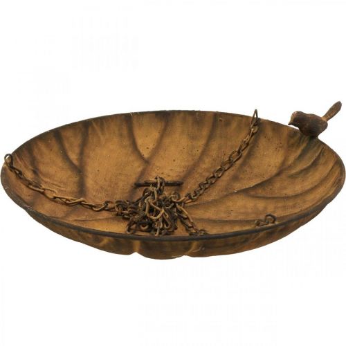 Prodotto Ciotola decorativa per appendere decorazioni da giardino effetto ruggine Ø31cm L62cm