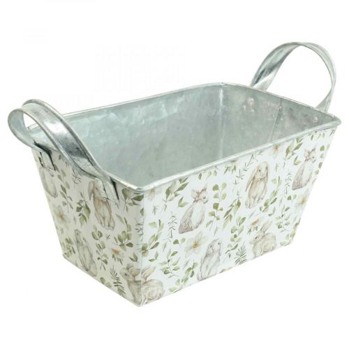 Prodotto Fioriera Jardiniere fioriera in metallo 20×12,5×10cm