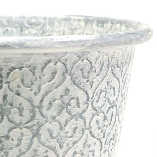 Prodotto Vaso per fioriera in zinco crema 36cm
