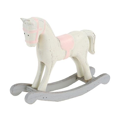 Floristik24 Cavallo a dondolo 13 cm x 10 cm 2 pezzi