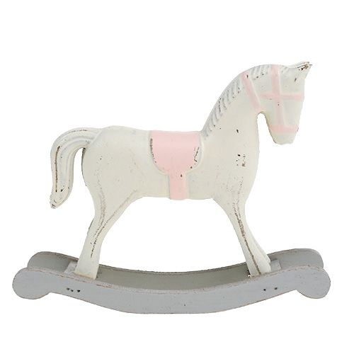 Floristik24 Cavallo a dondolo 13 cm x 10 cm 2 pezzi