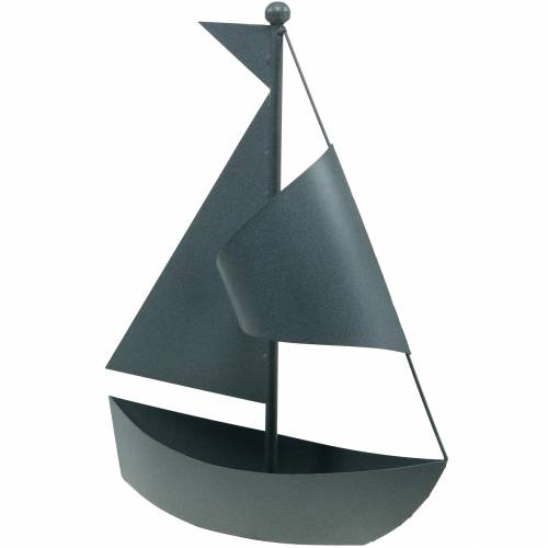 Barca a vela per piantare metallo 44 cm × 34 cm