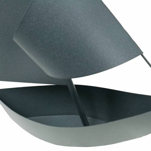 Floristik24 Barca a vela per piantare metallo 44 cm × 34 cm