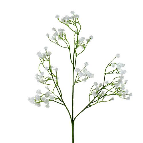 Floristik24 Gypsophila Fiori artificiali bianchi 52cm 6 pezzi