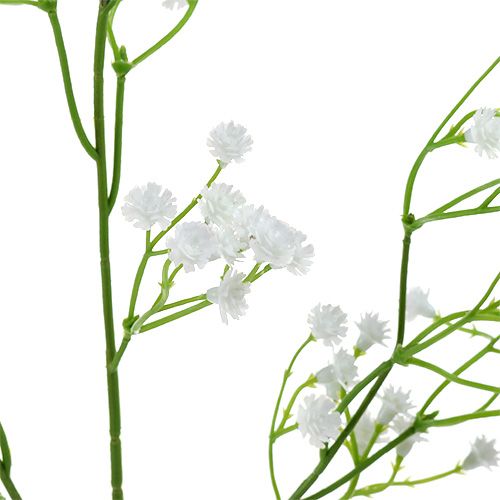 Floristik24 Gypsophila Fiori artificiali bianchi 52cm 6 pezzi