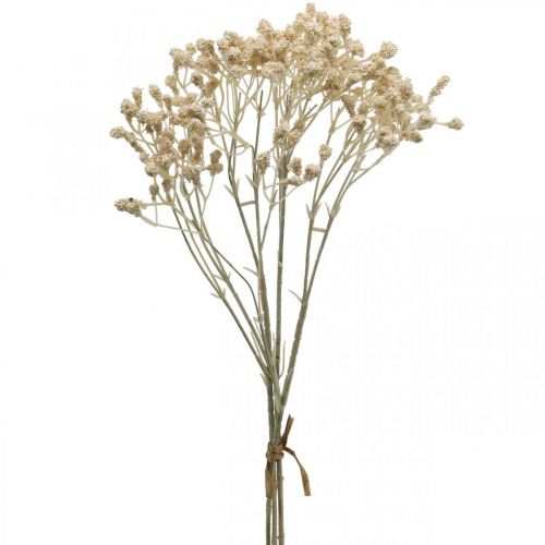Gypsophila artificiale crema gypsophila 46 cm mazzo di 3 pezzi