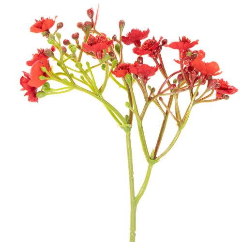Giardinaggio artificiale, rosso, bouquet come decorazione floreale, 30 cm, 10 pezzi | Floristik24.it