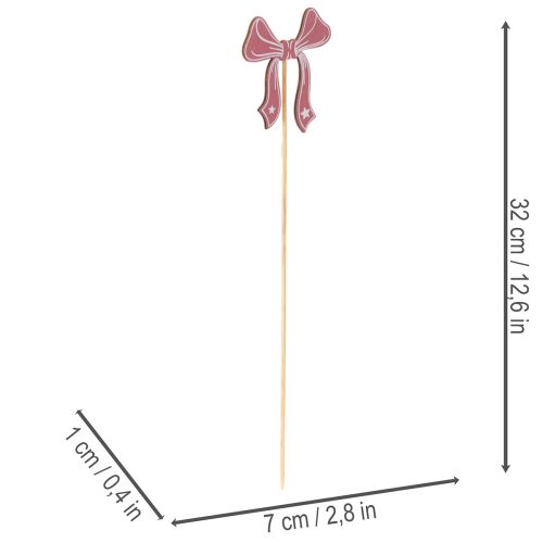 Fiocchi decorativi a forma di fiore, 32 cm, 12 pezzi | Floristik24.it