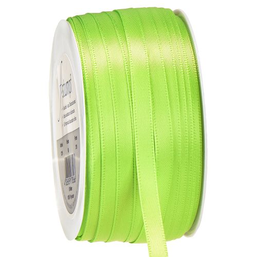 Prodotto Nastro nastro raso nastro regalo verde chiaro 6mm 50m