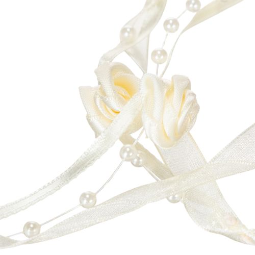 Prodotto Nastro Valentino color crema 15 mm 5 m