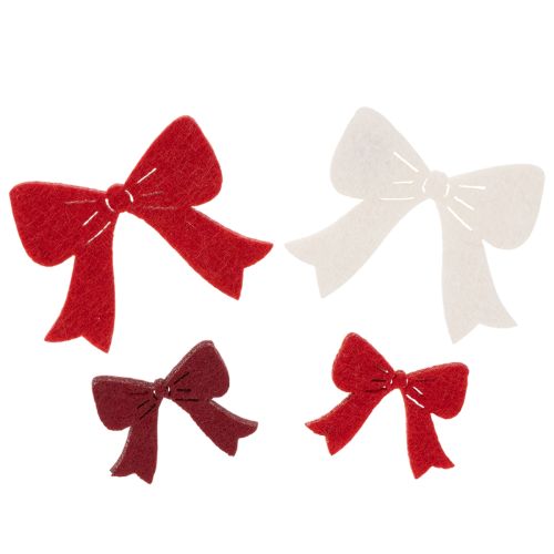 Fiocchi decorativi misti, decorazioni natalizie e per lavori creativi, 5 cm, 48 pezzi