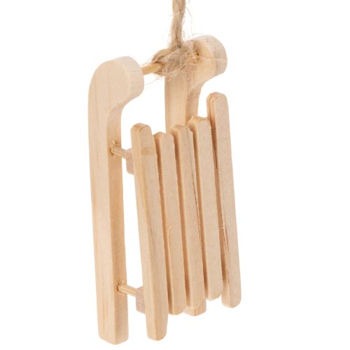 Slitta decorativa da appendere all'albero di Natale, 6 cm, 6 pezzi acquistare | Floristik24.it