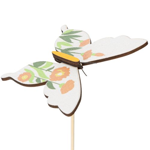 Prodotto Pali a forma di farfalla, ideali come elemento decorativo in giardino o in vaso, 29 cm, 12 pezzi