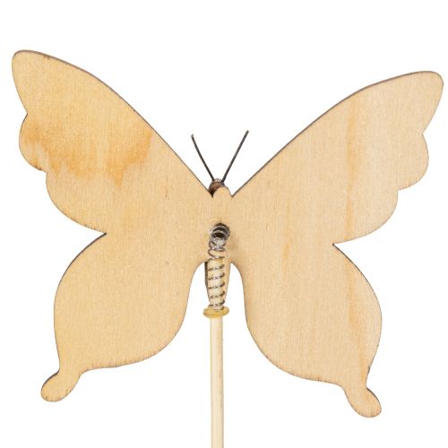 Prodotto Pali a forma di farfalla, ideali come elemento decorativo in giardino o in vaso, 29 cm, 12 pezzi