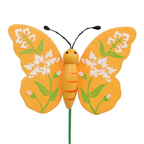 Prodotto Ordinamento colorato di farfalle. 6 cm L25 cm 15 pz