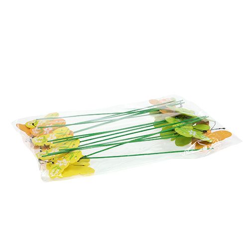 Prodotto Ordinamento colorato di farfalle. 6 cm L25 cm 15 pz