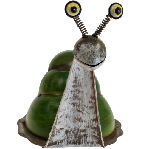 Floristik24 Deco lumaca decorazione in metallo figura decorazione da giardino 26x14x20cm