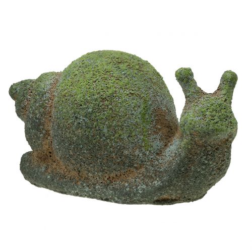 Statuetta da giardino lumaca muschio 31cm x 17cm H17cm