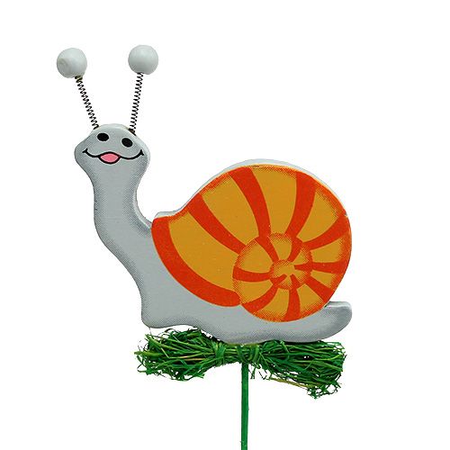 Floristik24 Lumaca come spina 7 cm L28 cm 15 pezzi