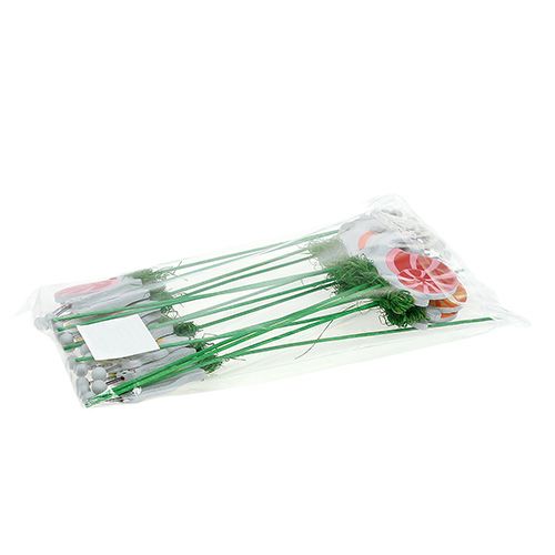 Floristik24 Lumaca come spina 7 cm L28 cm 15 pezzi