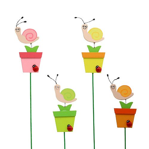 Floristik24 Lumaca in vaso 8,5 cm L 28 cm 16 pz