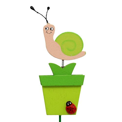 Floristik24 Lumaca in vaso 8,5 cm L 28 cm 16 pz