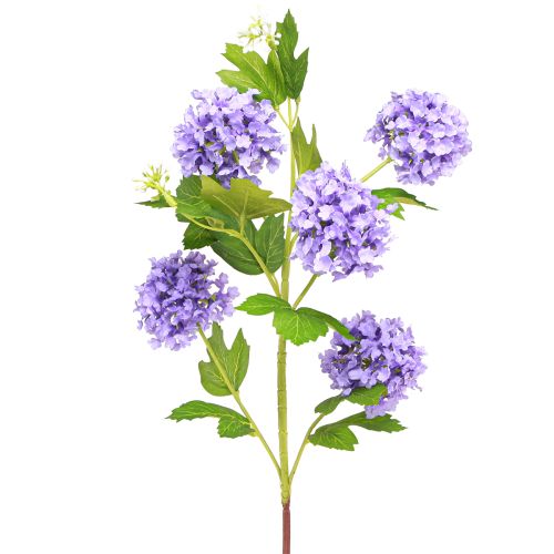 Prodotto Palla di neve fiori artificiali fiore viola 5 ombrelle L78 cm 2 pezzi