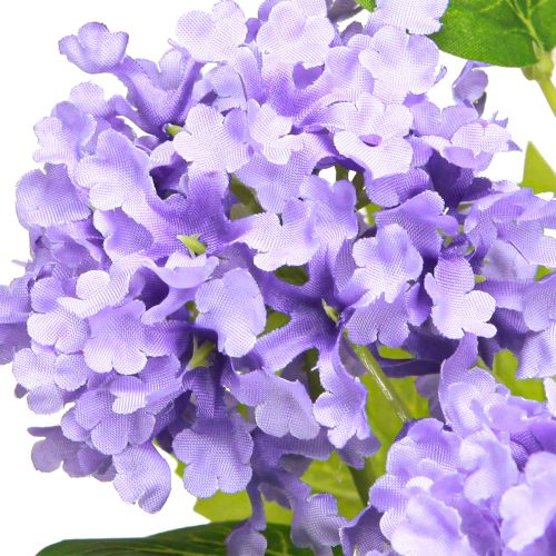 Prodotto Palla di neve fiori artificiali fiore viola 5 ombrelle L78 cm 2 pezzi