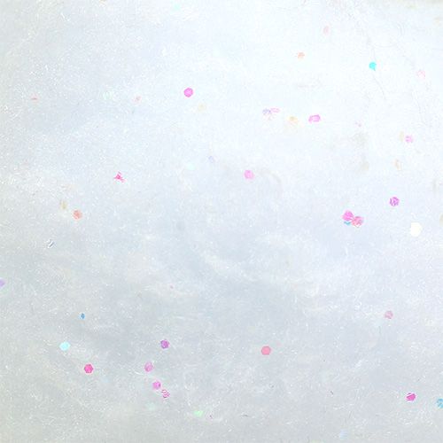 Floristik24 Palla di neve con mica 8 cm 4 pezzi