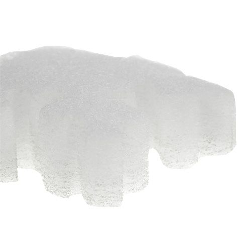 Floristik24 Fiocco di neve bianco 7 cm 8 pezzi