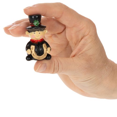 Statuetta portafortuna spazzacamino da appendere, 5 cm, 6 pezzi | Floristik24.it
