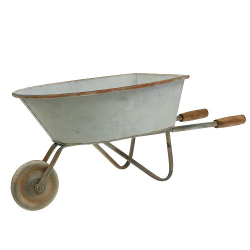 Floristik24 Carriola Carro per piante 61 cm x 25 cm x 26,5 cm Grigio