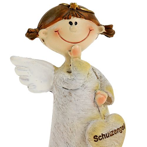Floristik24 Crema angelo custode 8,5 cm 4 pezzi