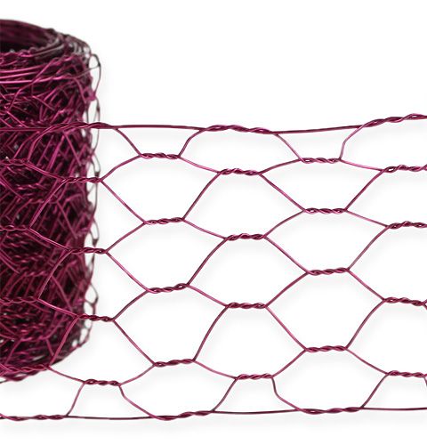Treccia esagonale rosa 50mm 5m