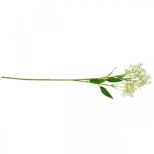 Floristik24 Esplosione di seta artificiale, decorazione floreale, fiore di seta, decorazione fiore bianco L72cm