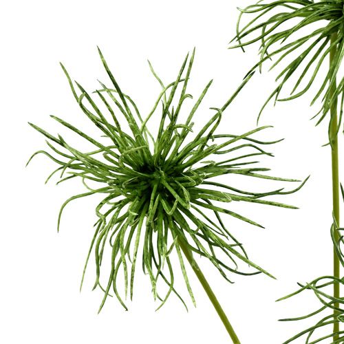 Floristik24 Fiori di seta Xanthium verde 63cm 4 pezzi