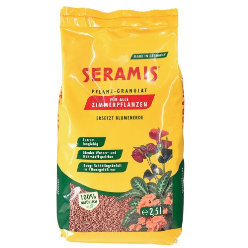 Granuli vegetali Seramis per piante d'appartamento 2,5l
