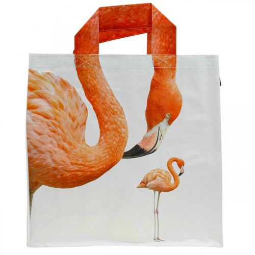 Floristik24 Borsa shopping, borsa shopping W39,5cm Borsa Flamingo