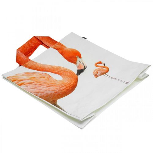 Floristik24 Borsa shopping, borsa shopping W39,5cm Borsa Flamingo
