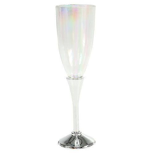 Bicchiere da champagne decorazione di Capodanno Ø2,5cm H9,5cm 8 pezzi