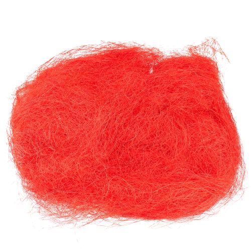 Fibra di sisal rossa naturale Fibra artigianale Fibra di sisal 300 g
