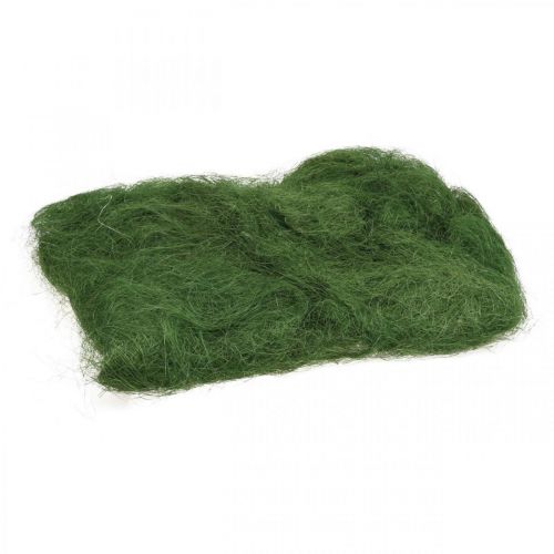 Prodotto Fibra naturale Sisal verde muschio per decorare 300g