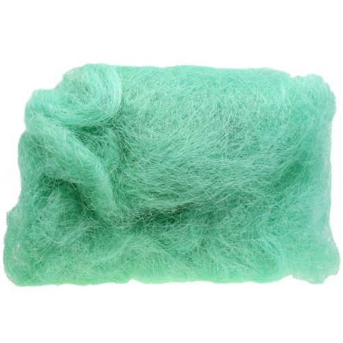 Floristik24 Erba per la decorazione di sisal verde chiaro 250g