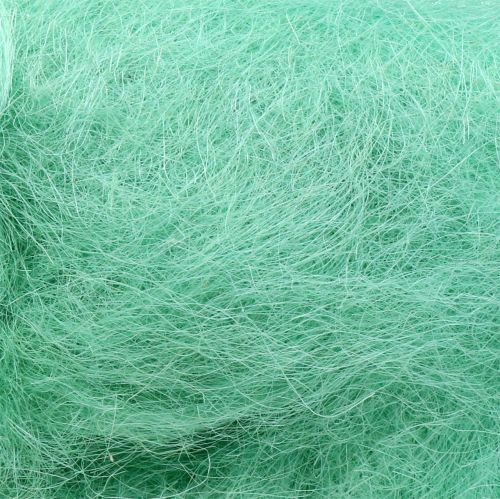 Floristik24 Erba per la decorazione di sisal verde chiaro 250g