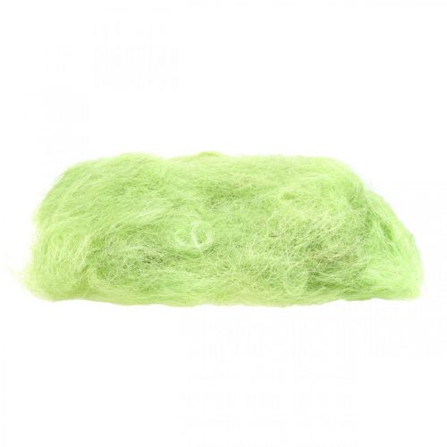 Floristik24 Sisal May Green Fibra naturale decorativa Fibra di sisal 300g