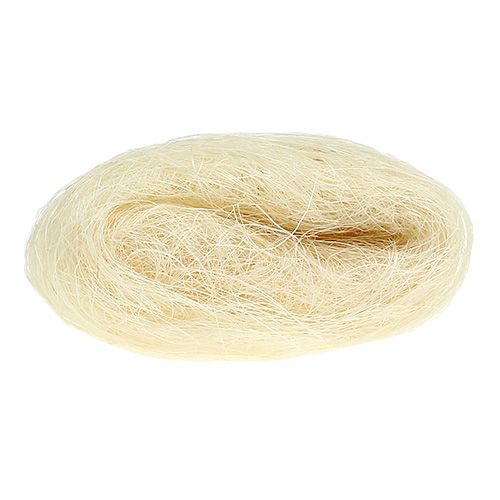 Floristik24 Sisal sbiancato 50g