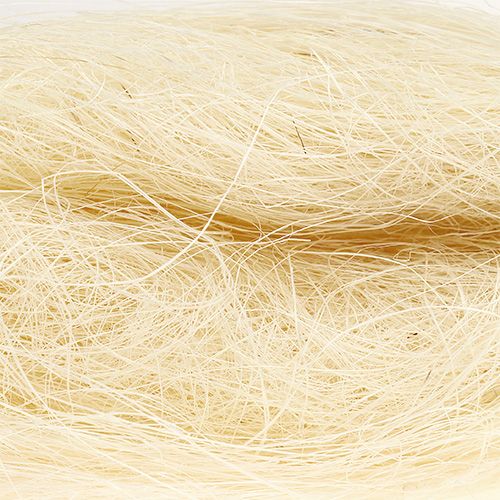 Floristik24 Sisal sbiancato 50g