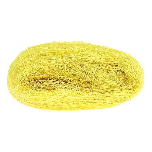 Floristik24 Sisal giallo 50g