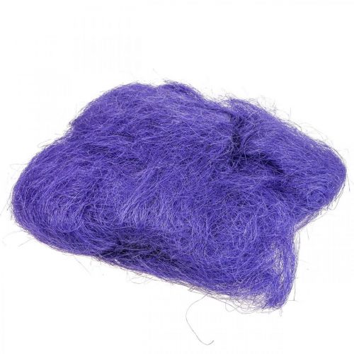 Floristik24 Erba di sisal per l&#39;artigianato, materiale artigianale materiale naturale viola chiaro 300 g